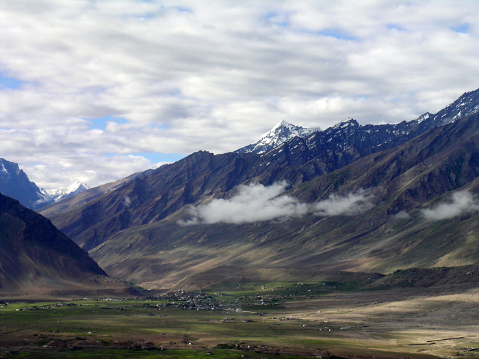 landscape in Zanskar