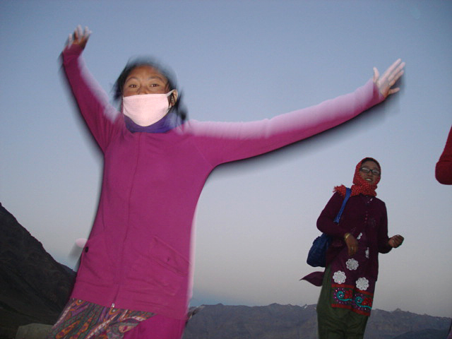 girls in Zanskar