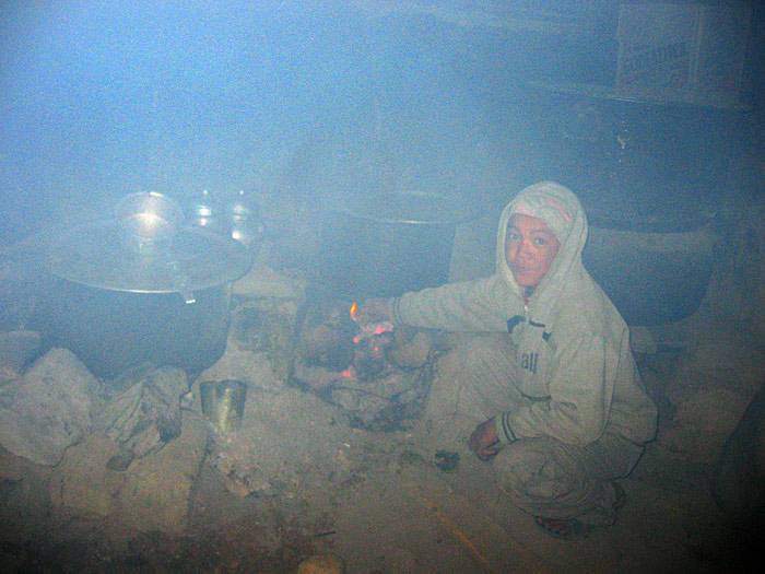 cooking in Zanskar