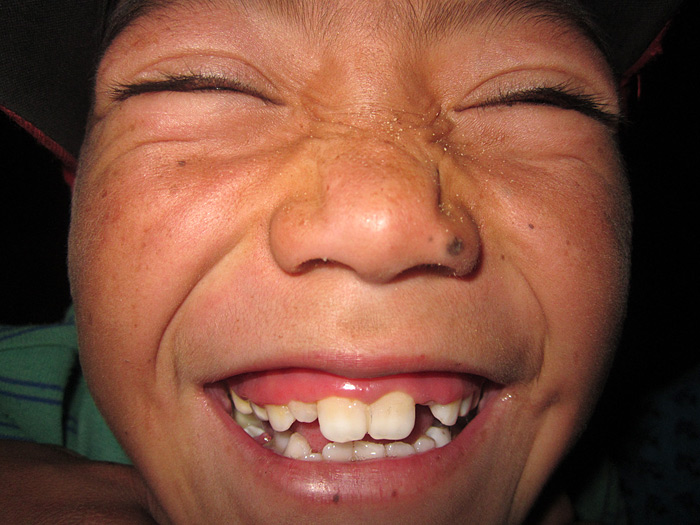 smiling boy in Zanskar